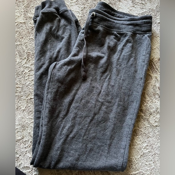 ALO Yoga Pants - ALO Yoga Charcoal Gray Joggers